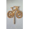 Drevený zápich bicykel (Variant tmavý)