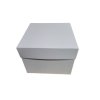 Krabica tortová 25x25x20cm (Variant kus Biela)