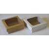 Krabica s okienkom 15x15x5cm (Variant pár Biela)