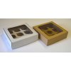 Krabica s okienkom na 9 cupcakes (25x25x7cm) (Variant set Biela)