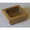 Krabica s okienkom 20x20x5cm (Variant Biela)