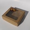 Krabica s okienkom 25x25x7cm vianoce