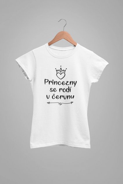 Dámské tričko Princezny se rodí v červnu