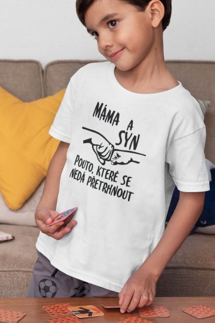 Chlapecké tričko Máma a syn pouto