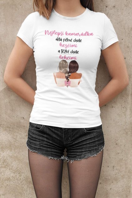 t shirt mockup of a woman wearing short shorts 2014 el1 (5)