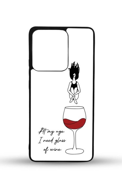 Mobilní kryt Motorola I need wine