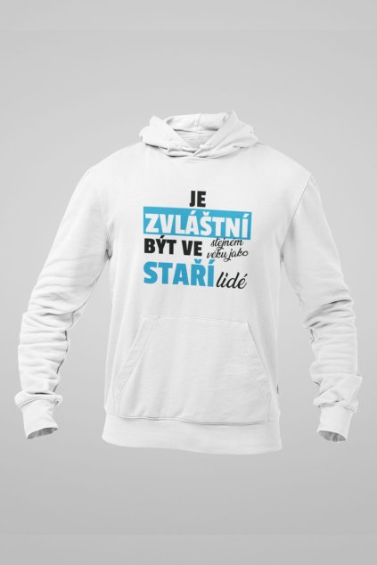 Pánská mikina Staří lidé