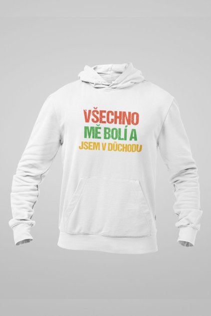 Pánská mikina Všechno mě bolí