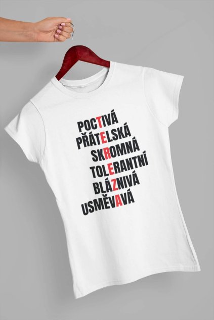 Dámské tričko Charakteristika Tereza