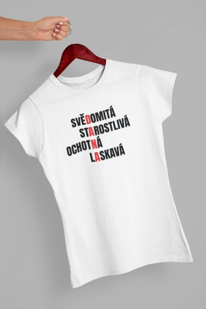 Dámské tričko Charakteristika Dana