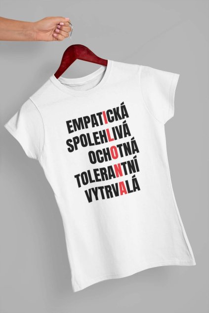 Dámské tričko Charakteristika Ilona