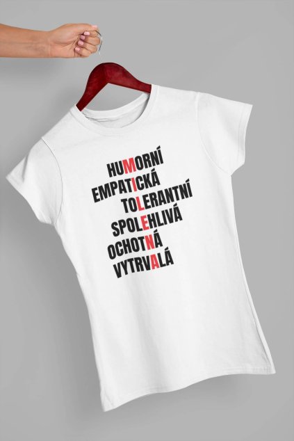 Dámské tričko Charakteristika Milena