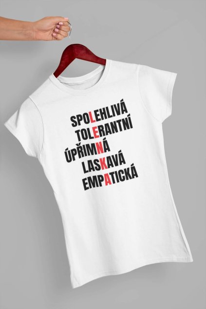 Dámské tričko Charakteristika Lenka