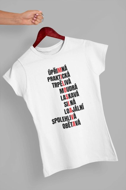 Dámské tričko Charakteristika Miloslava