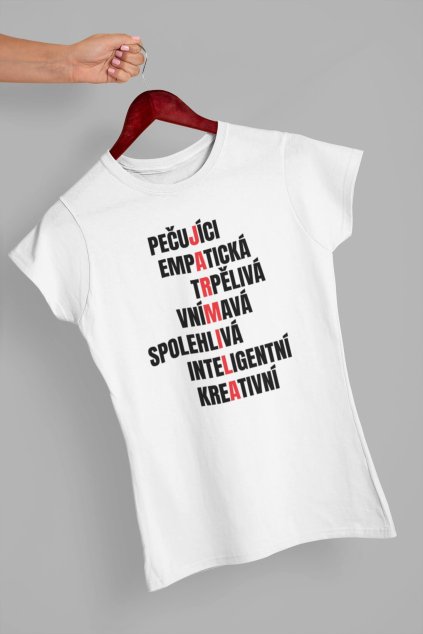 Dámské tričko Charakteristika Jarmila
