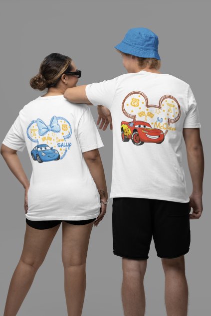 Trička pro páry McQueen a Sally