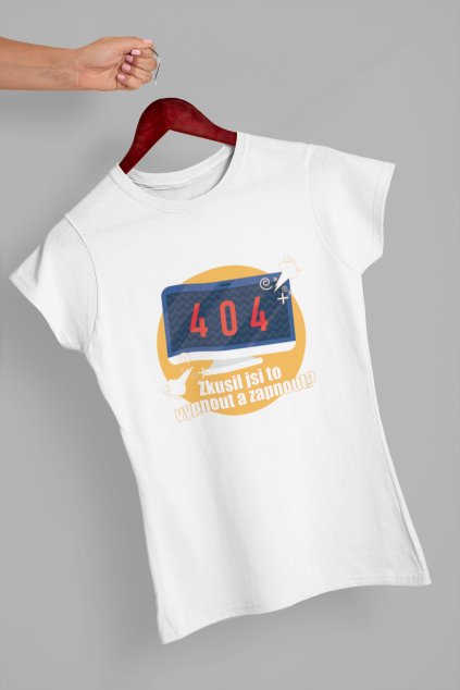 Dámské tričko povolání IT technička