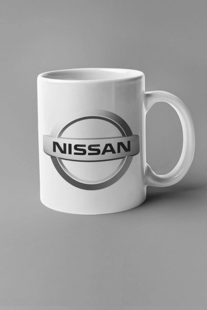 Hrnek s logem auta Nissan