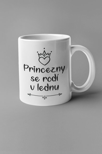 Hrnek Princezny se rodí v lednu