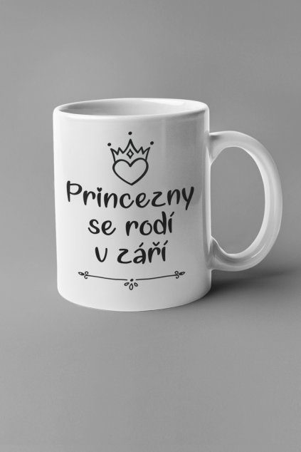 Hrnek Princezny se rodí v září