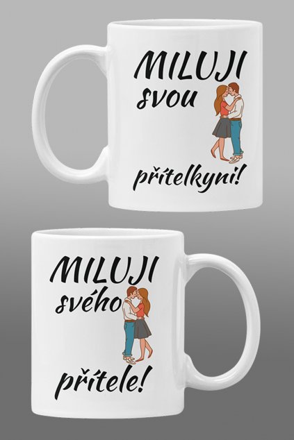 Hrnky pro zamilované Miluji svého přítele/svou přítelkyni