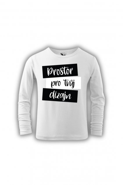 Dětské tričko s vlastním potiskem (dlouhý rukáv)