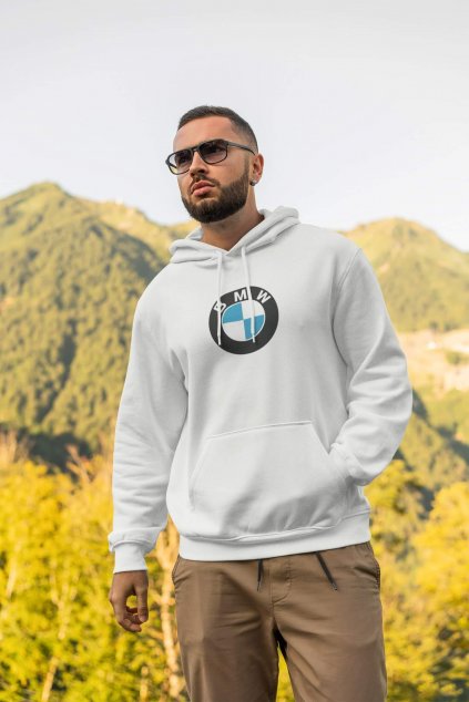 Pánská mikina s logem auta BMW