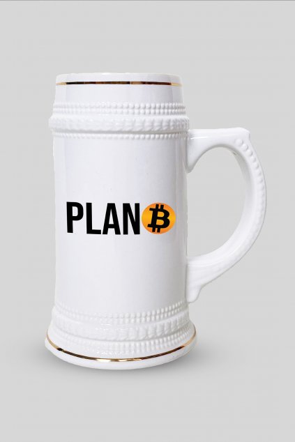 Půllitr na pivo Plan B