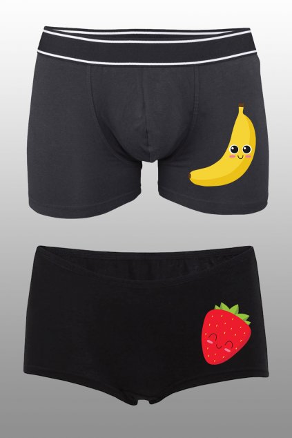 Spodní prádlo Banán s jahodou