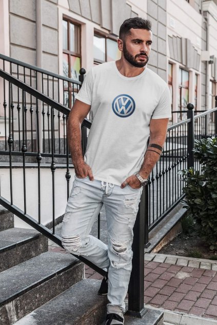Pánské tričko s logem auta Volkswagen