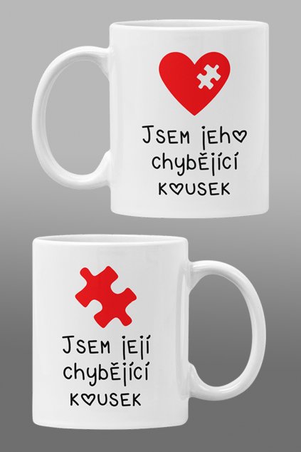 Hrnky pro zamilované Chybějíci kousek