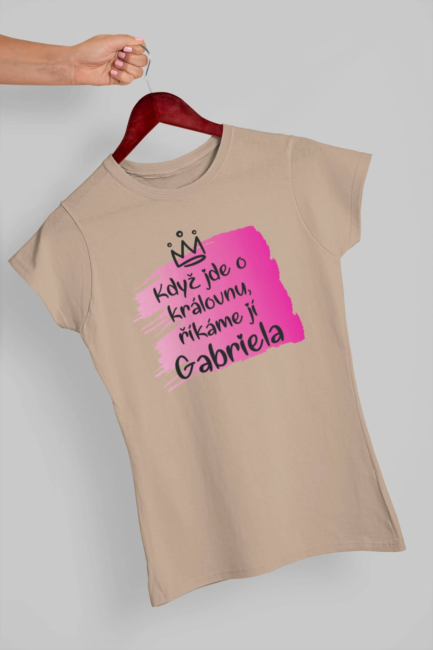 Dámské tričko Gabriela Barva: Písková