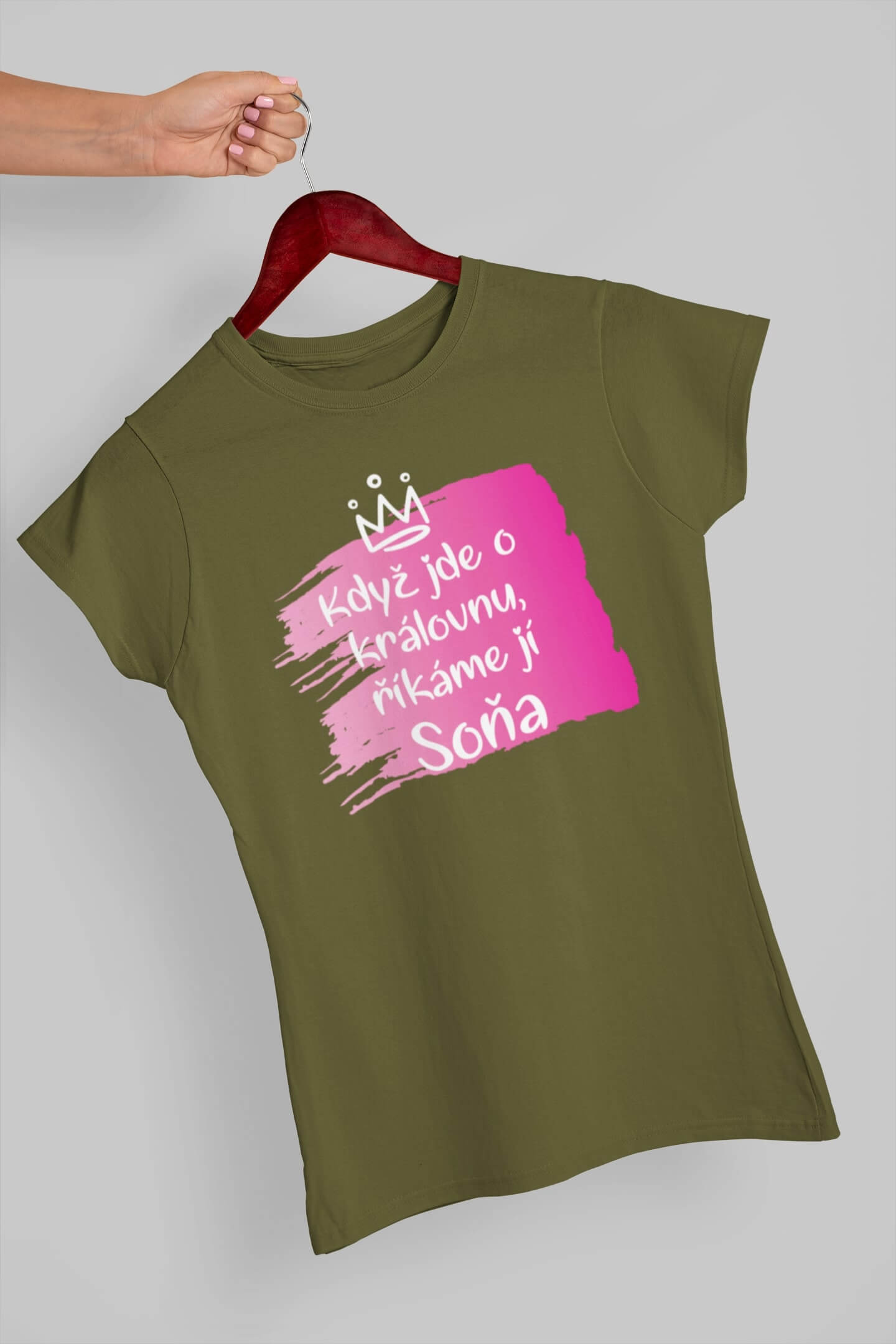 Dámské tričko Soňa Barva: Khaki