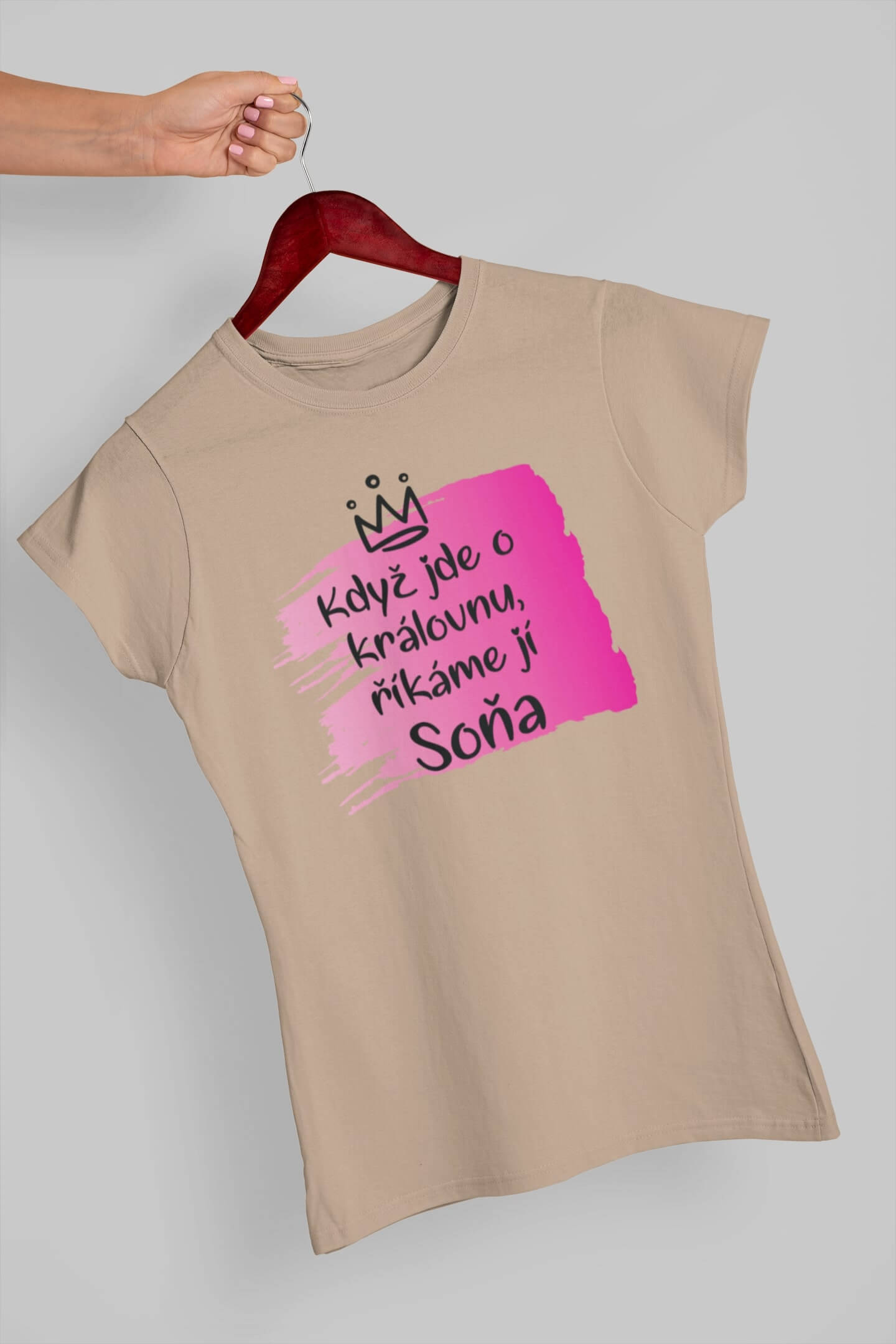 Dámské tričko Soňa Barva: Písková
