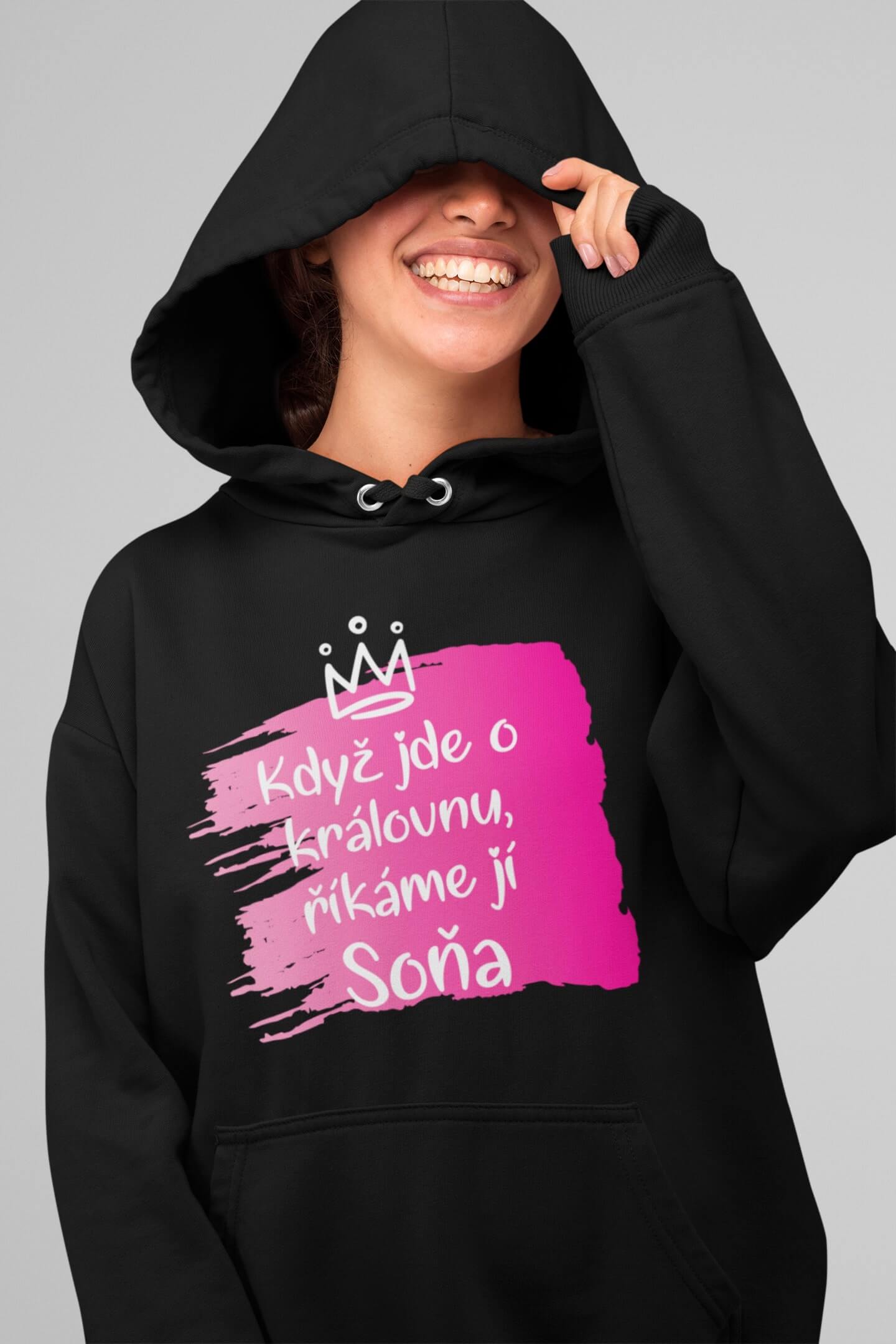 Dámská mikina Soňa Barva: Černá