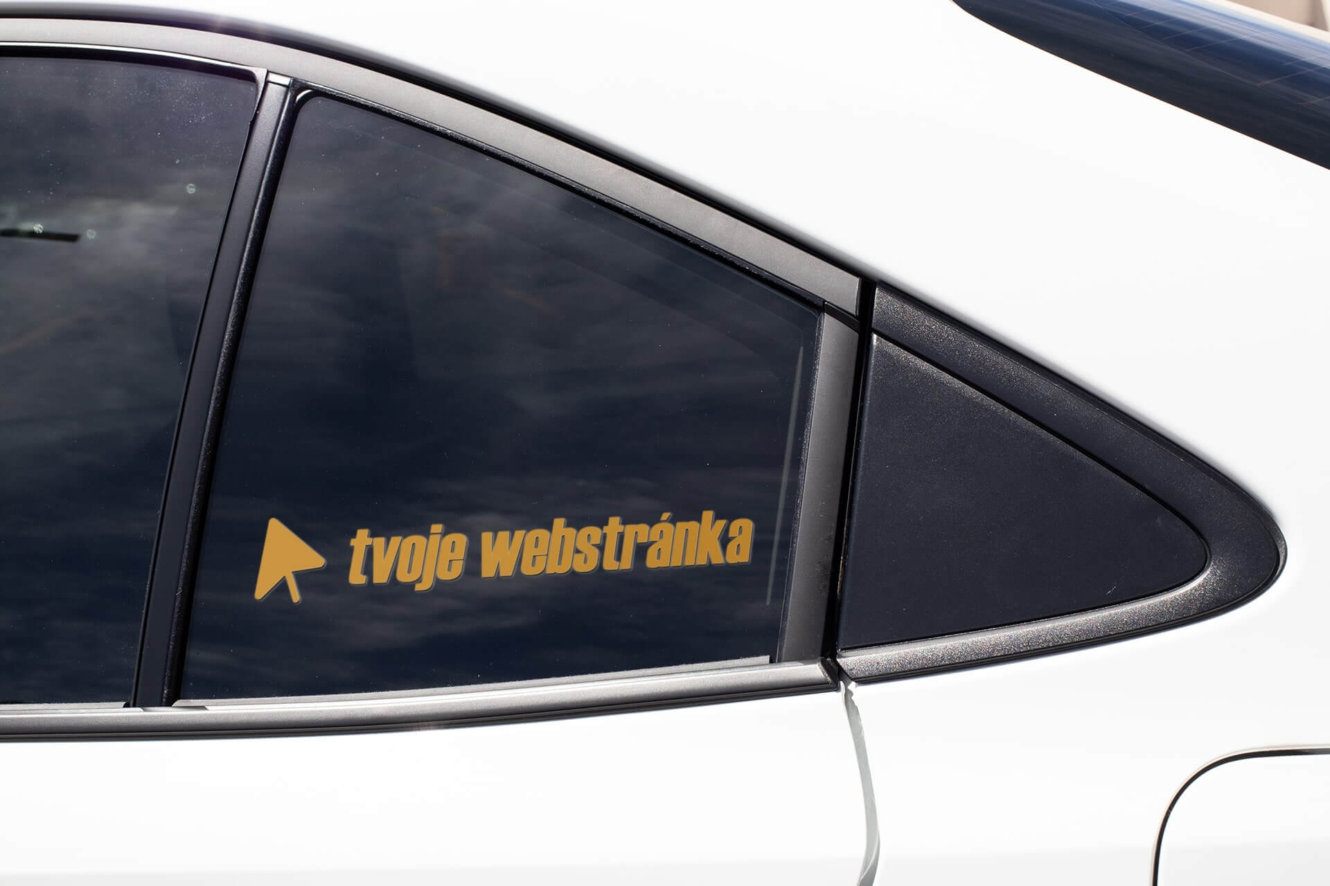 Nálepka Tvoje webstánka