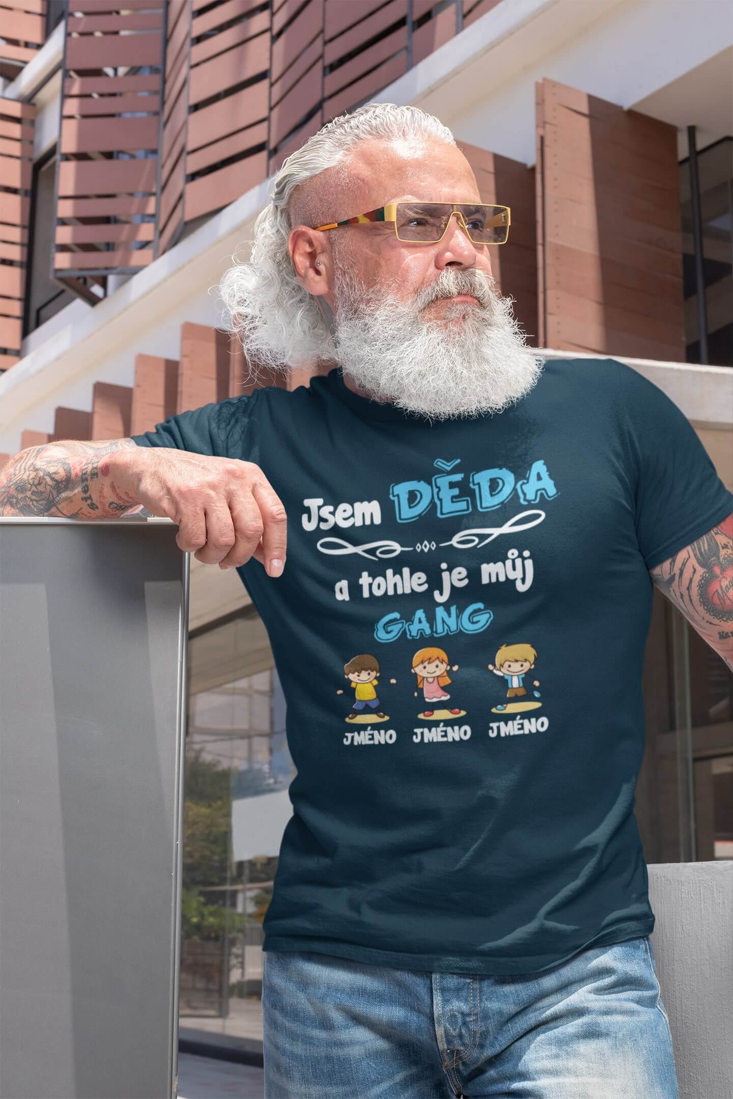 Pánské tričko Dědův gang
