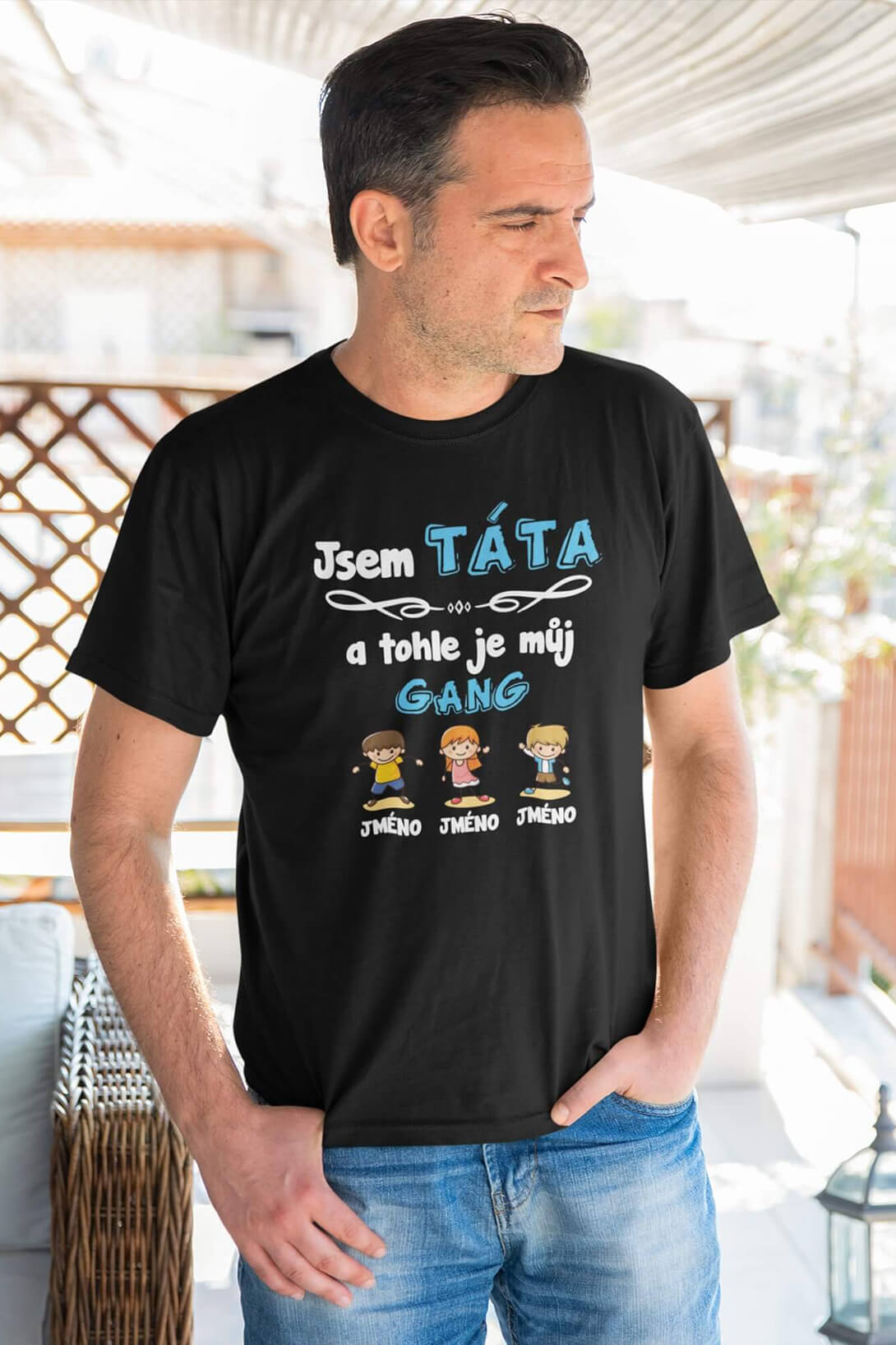 Pánské tričko Tátův gang