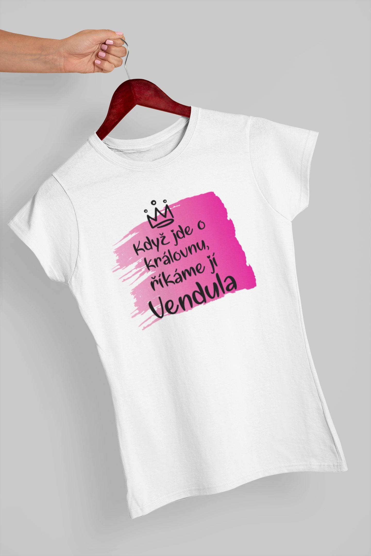 Dámské tričko Vendula Barva: Bíla