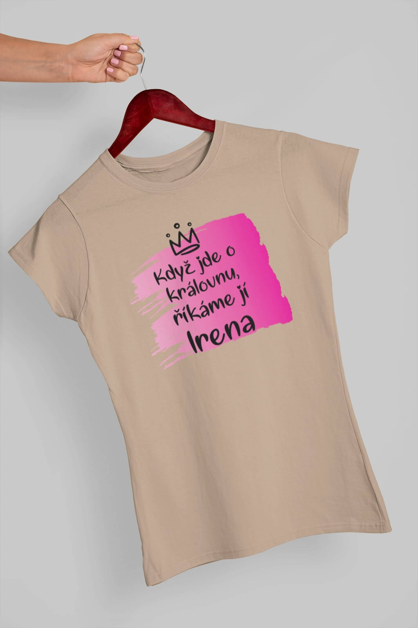 Dámské tričko Irena Barva: Písková