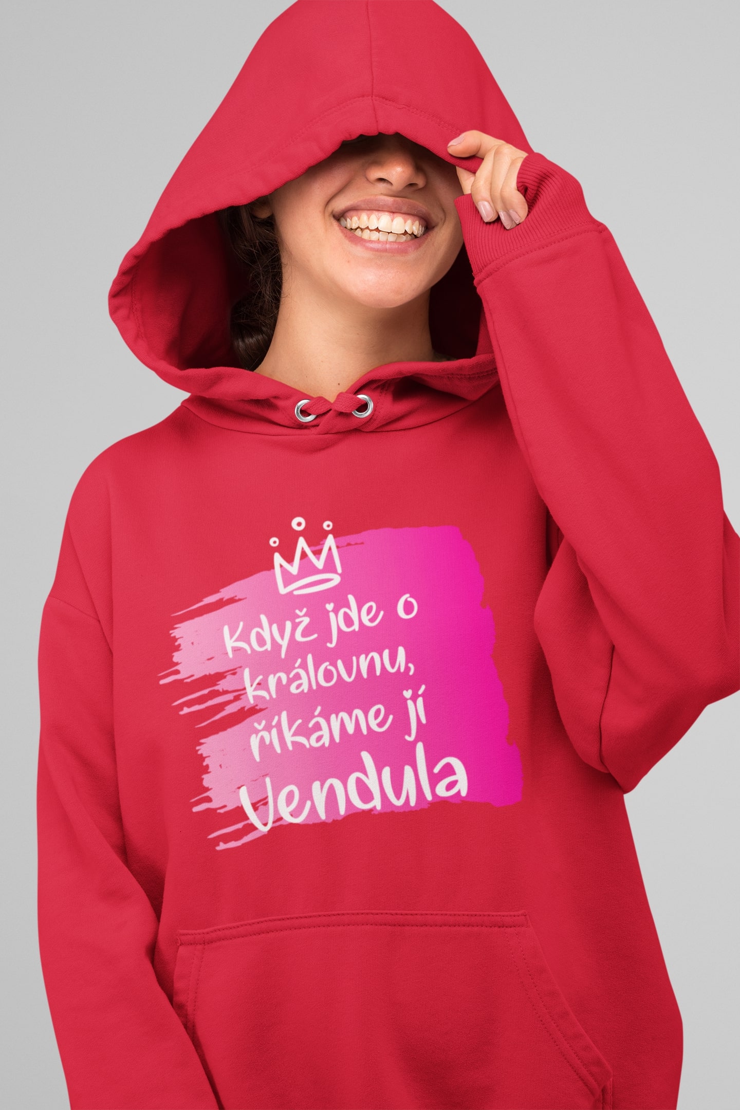 Dámská mikina Vendula Barva: Červená