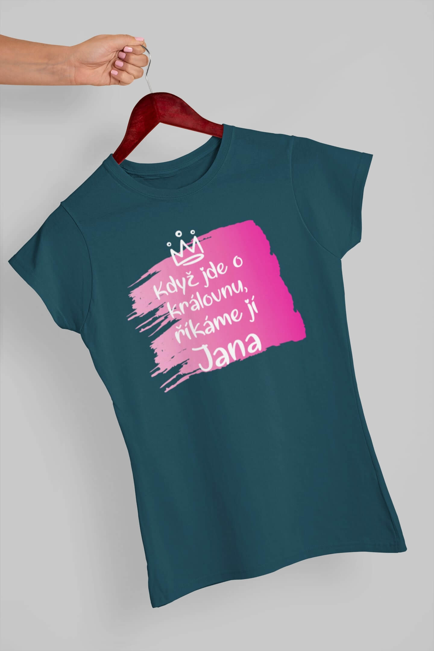 Dámské tričko Jana Barva: Petrolejová modrá