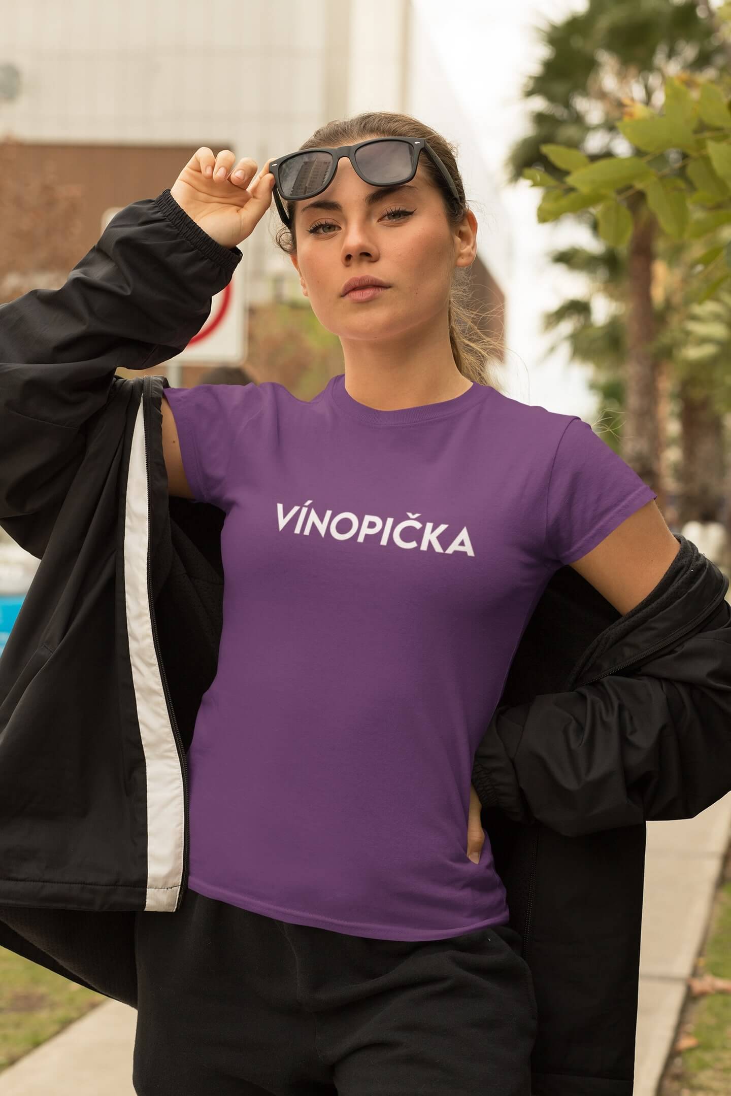 Dámské tričko Vínopička