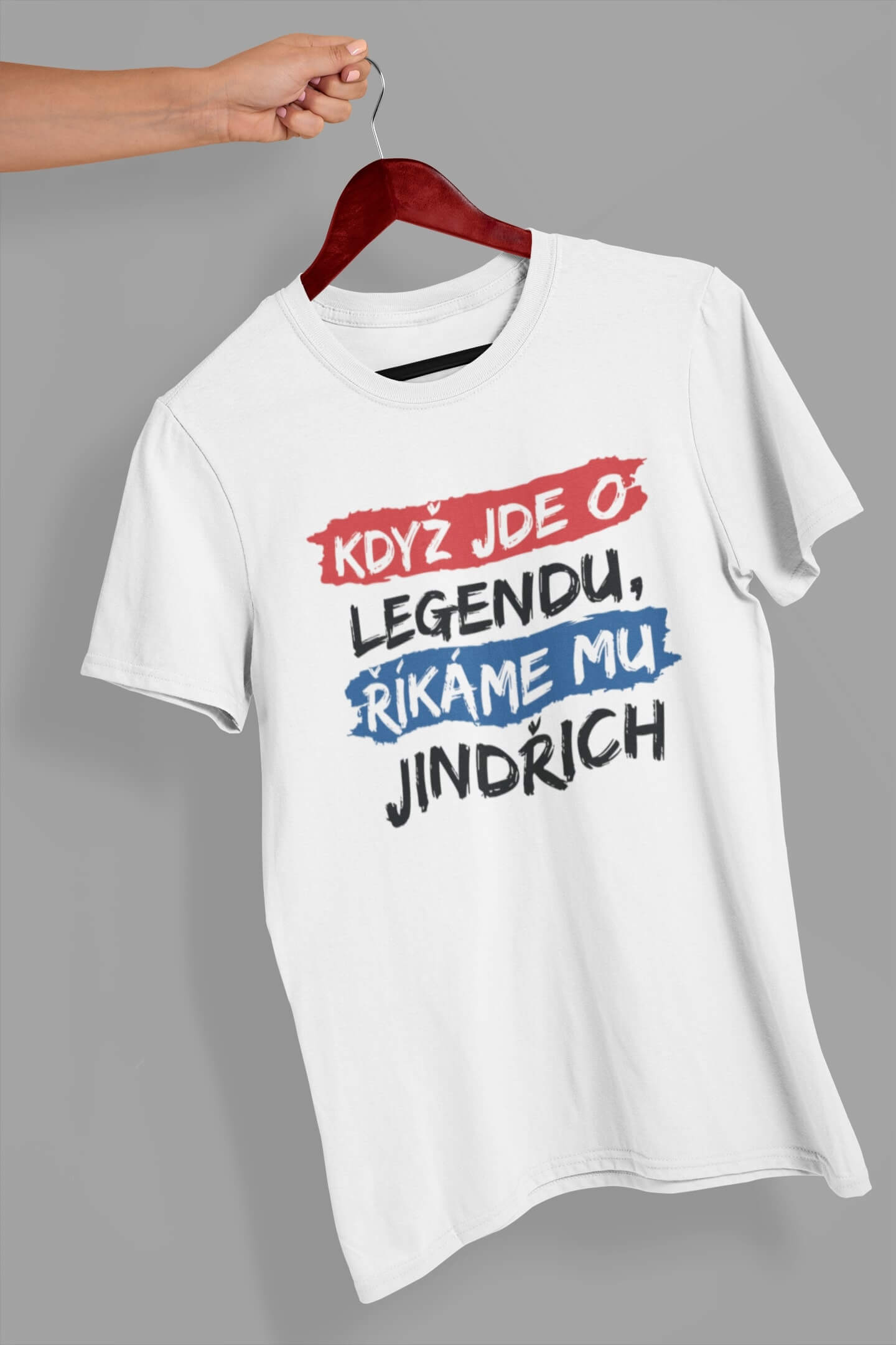 Pánské tričko Jindřich Barva: Bíla