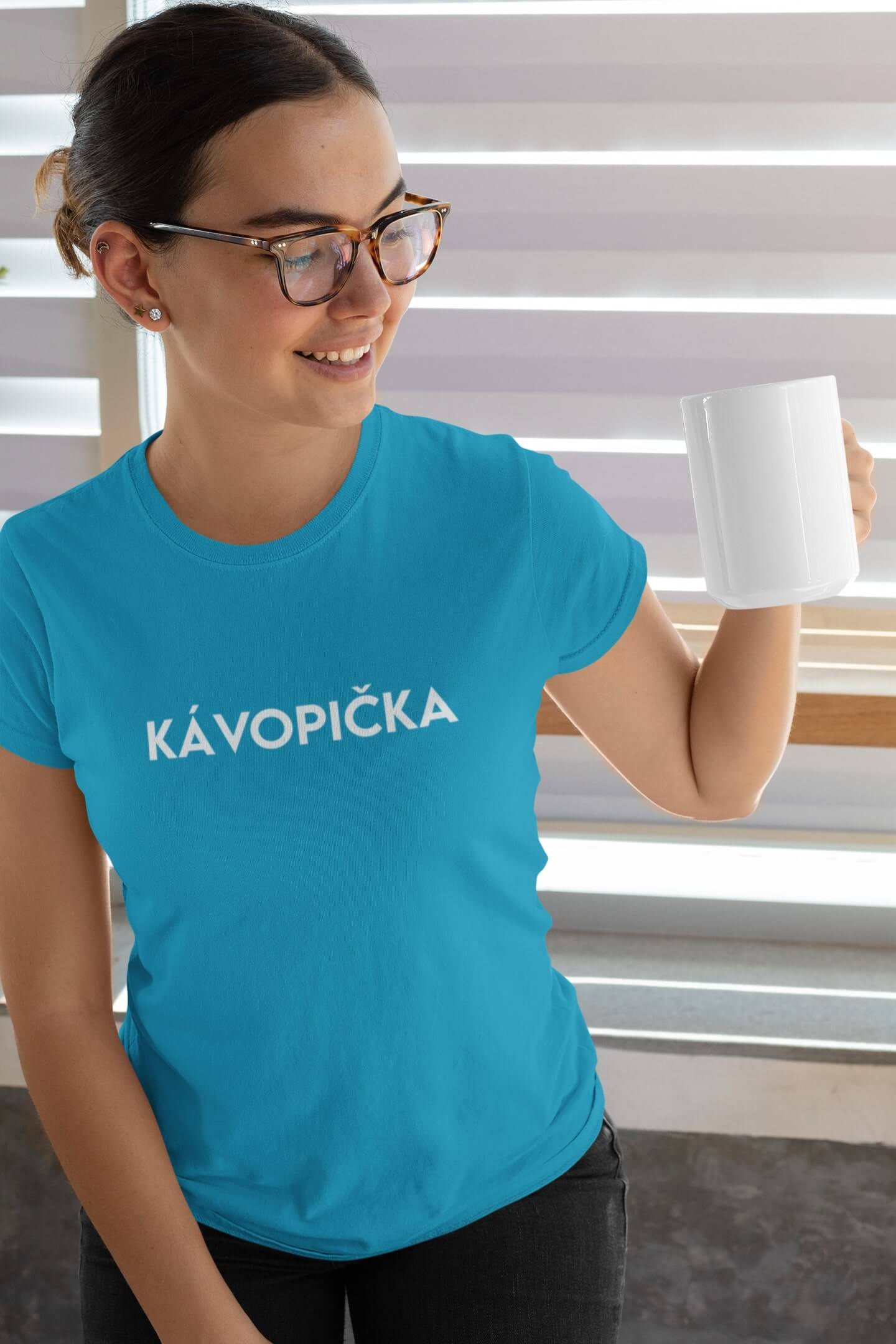 Dámské tričko Kávopička