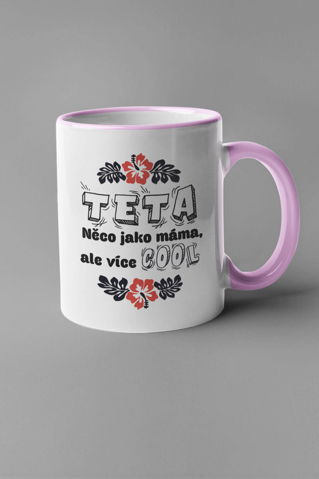Hrnek pro tetu Barva: Ružová