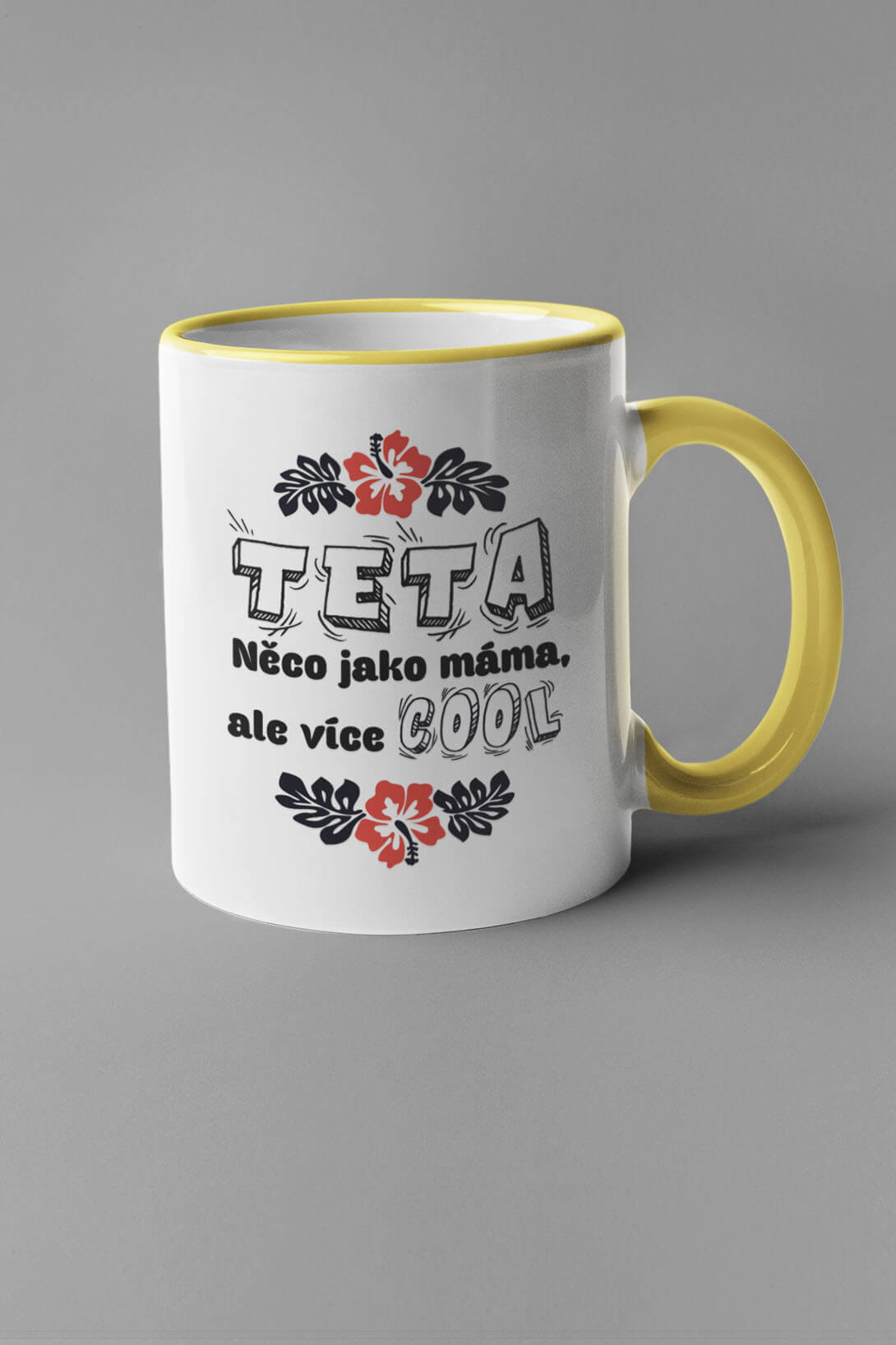 Hrnek pro tetu Barva: Žlutá