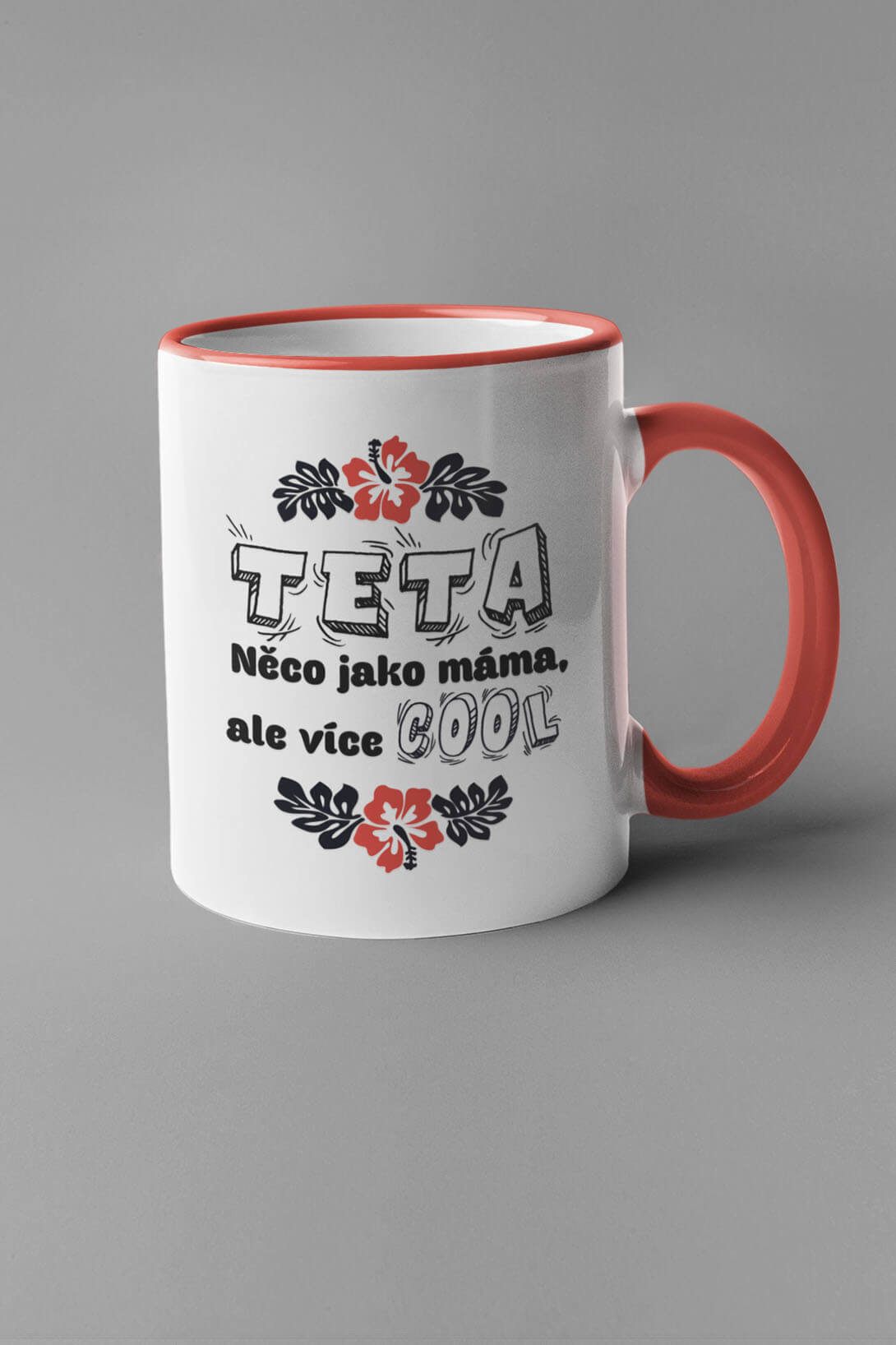 Hrnek pro tetu Barva: Červená