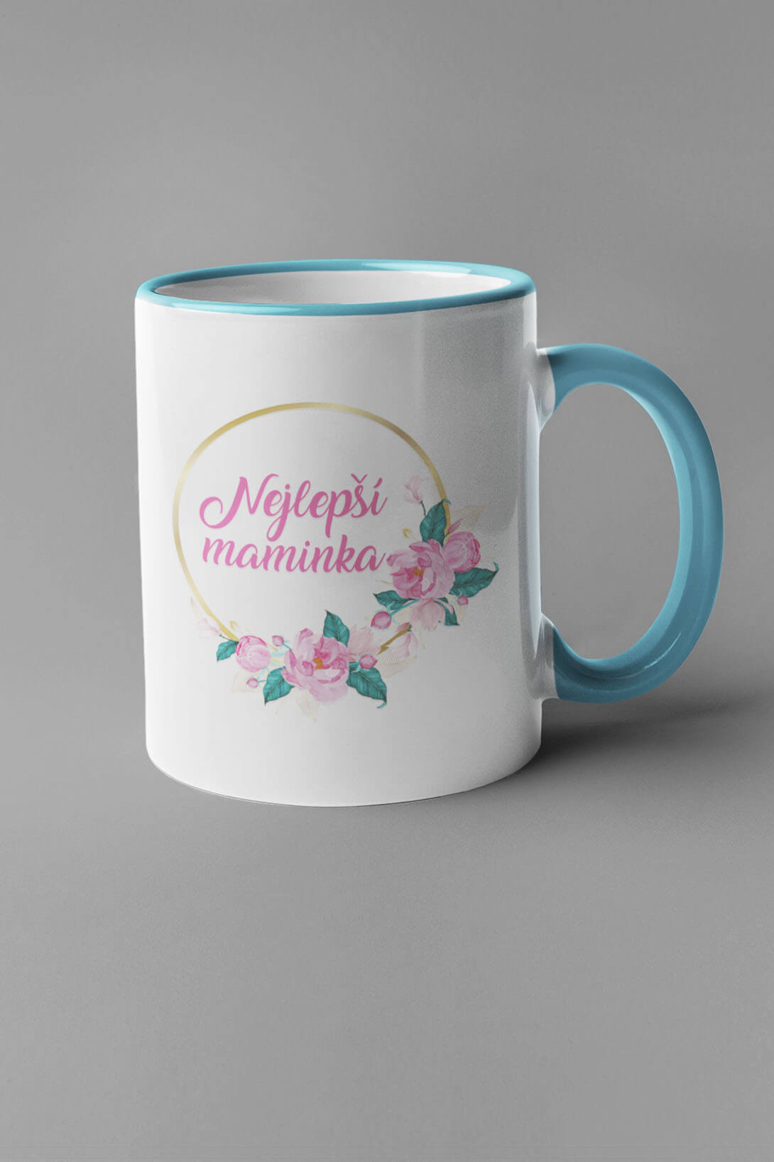 Hrnek Nejlepší maminka Barva: Modrá