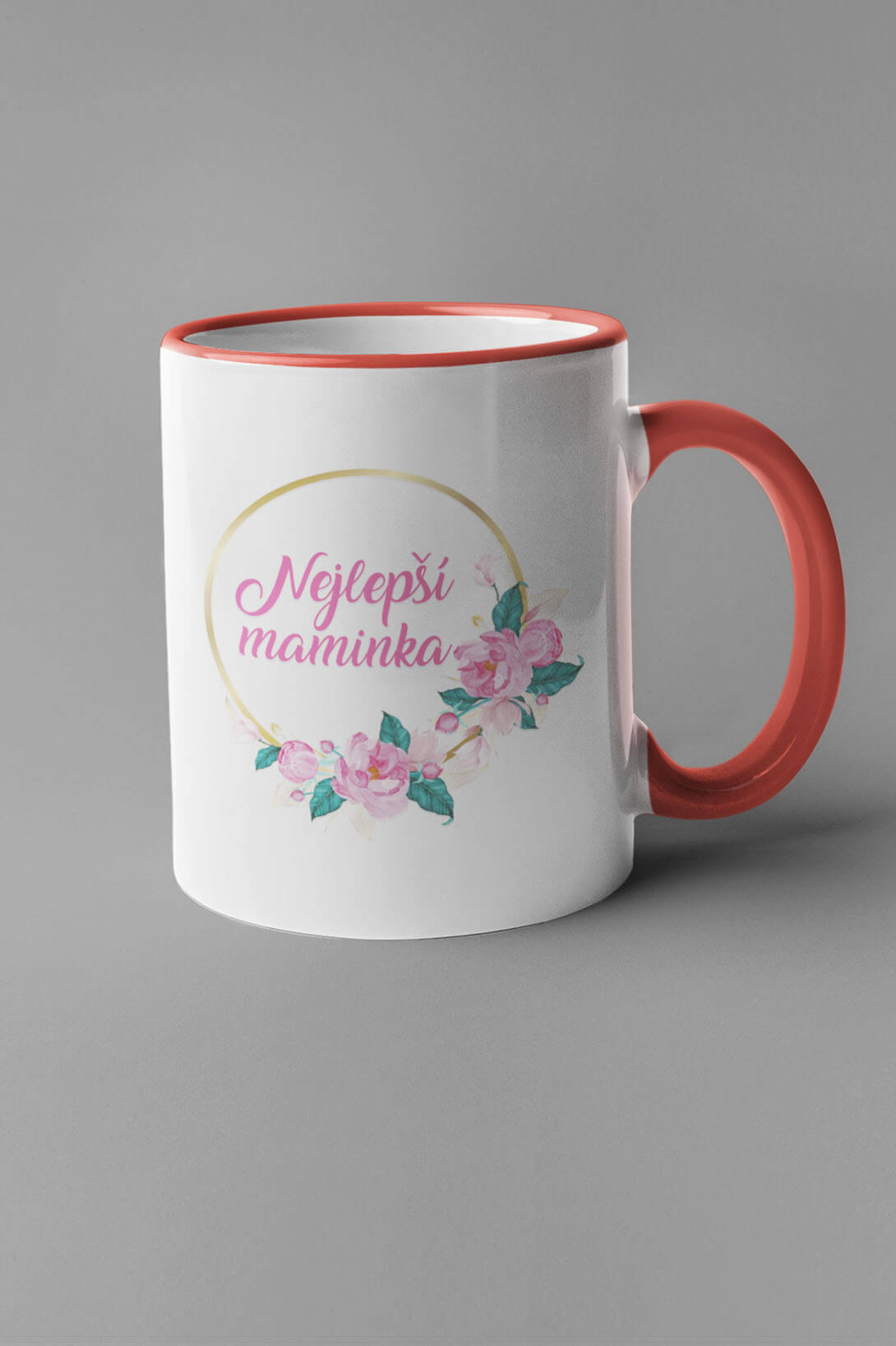Hrnek Nejlepší maminka Barva: Červená